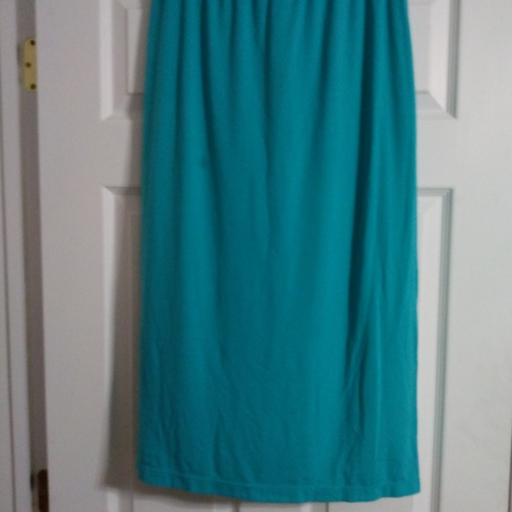 Faded Glory Teal skirt sz lg 14/16